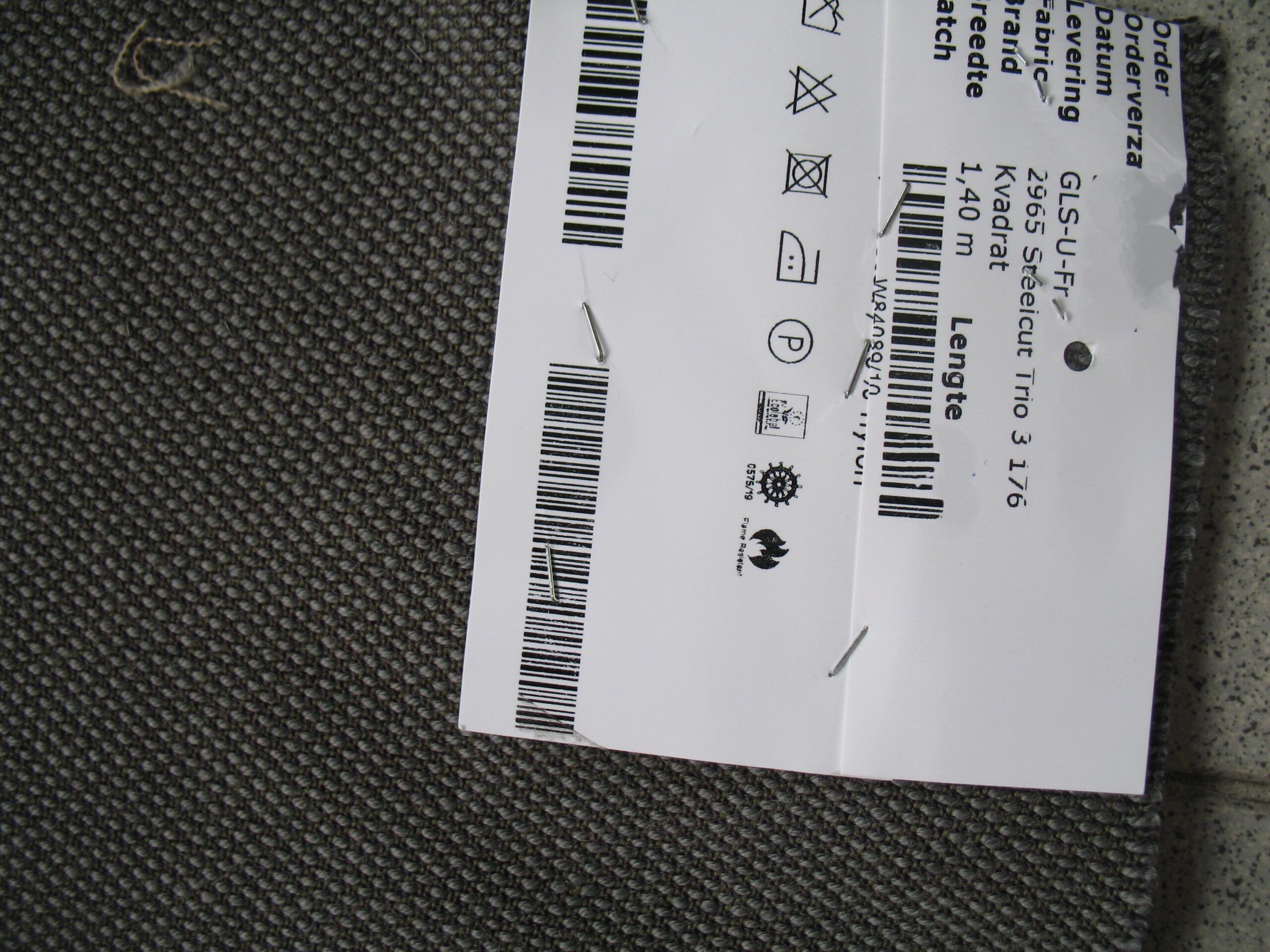 Kvadrat Steelcut Trio 3 176 grey olive green