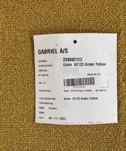 Gabriel Grain 62123 Green Yellow ochre yellow green bouclé