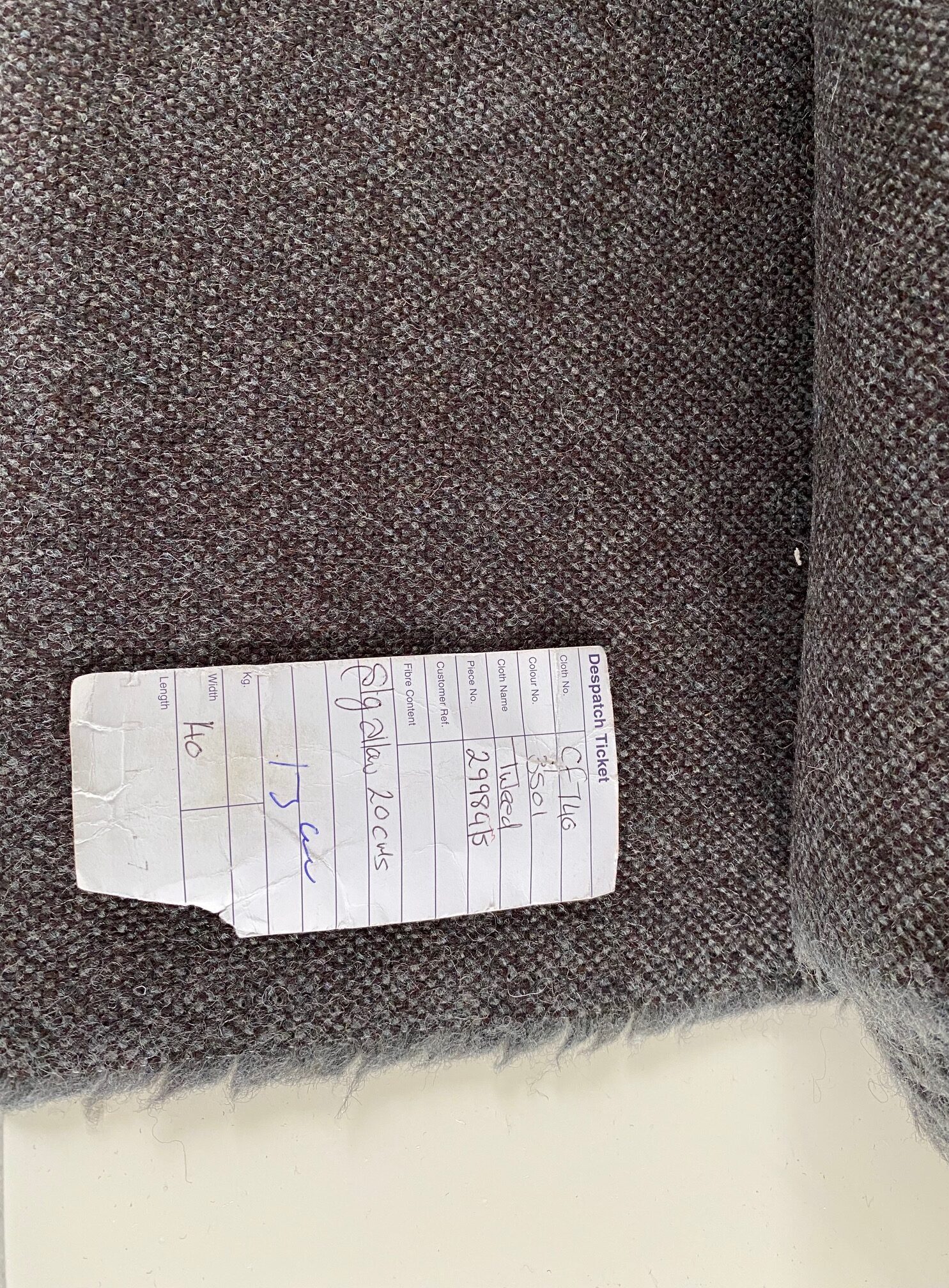 Bute Fabrics Tweed 3501 Panther brown-grey