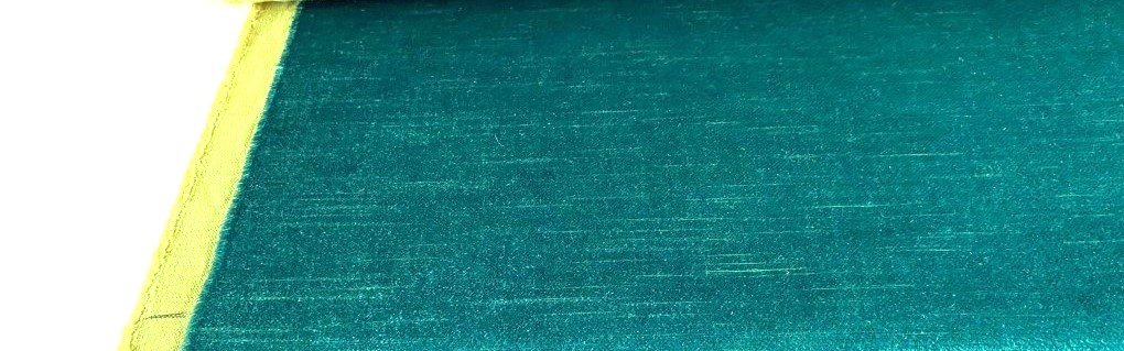 Mohair green-blue