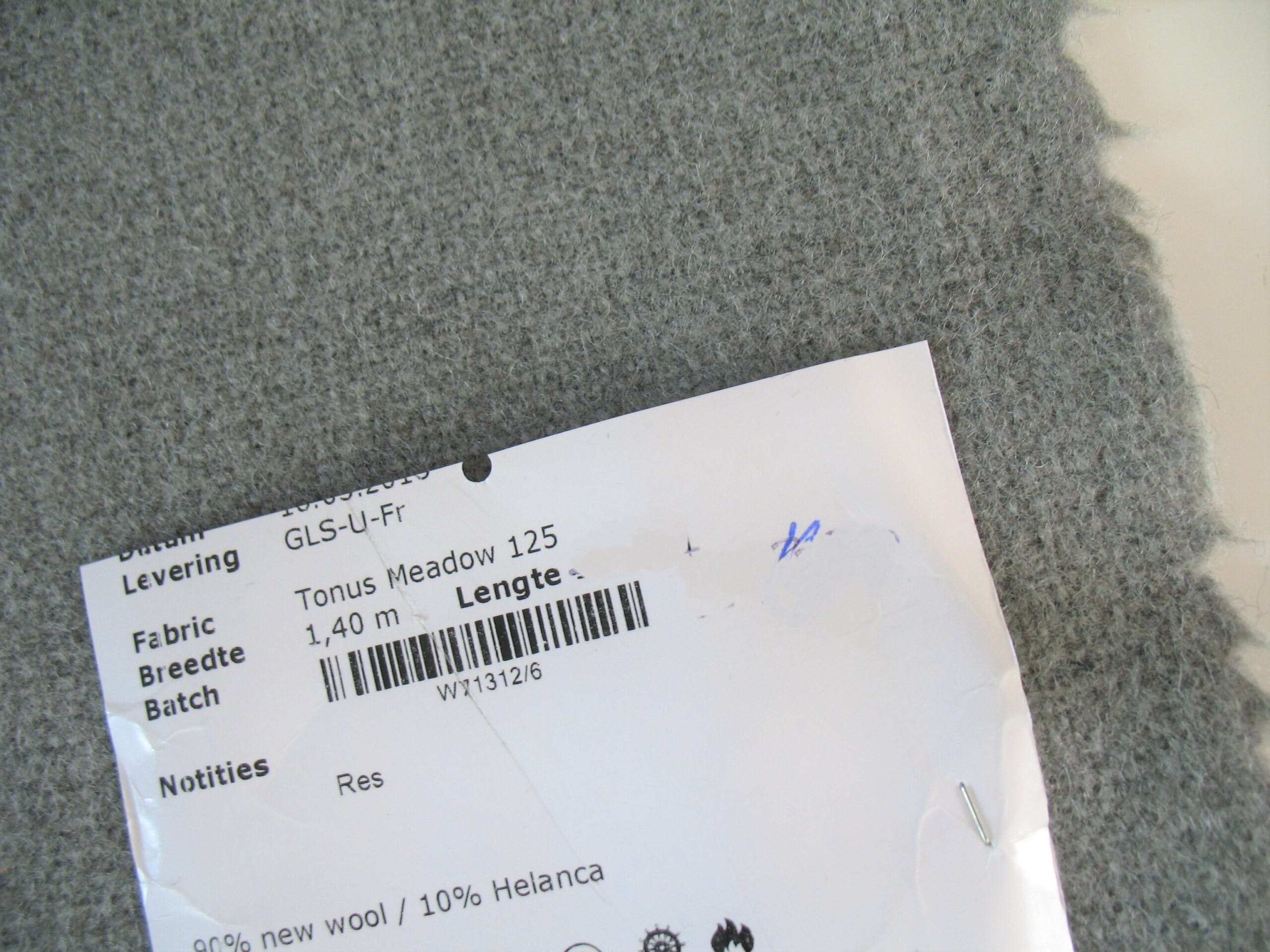 Kvadrat Tonus Meadow 125 grey