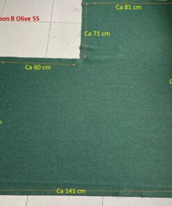 De Ploeg Olive 55 green brown grey coupon B