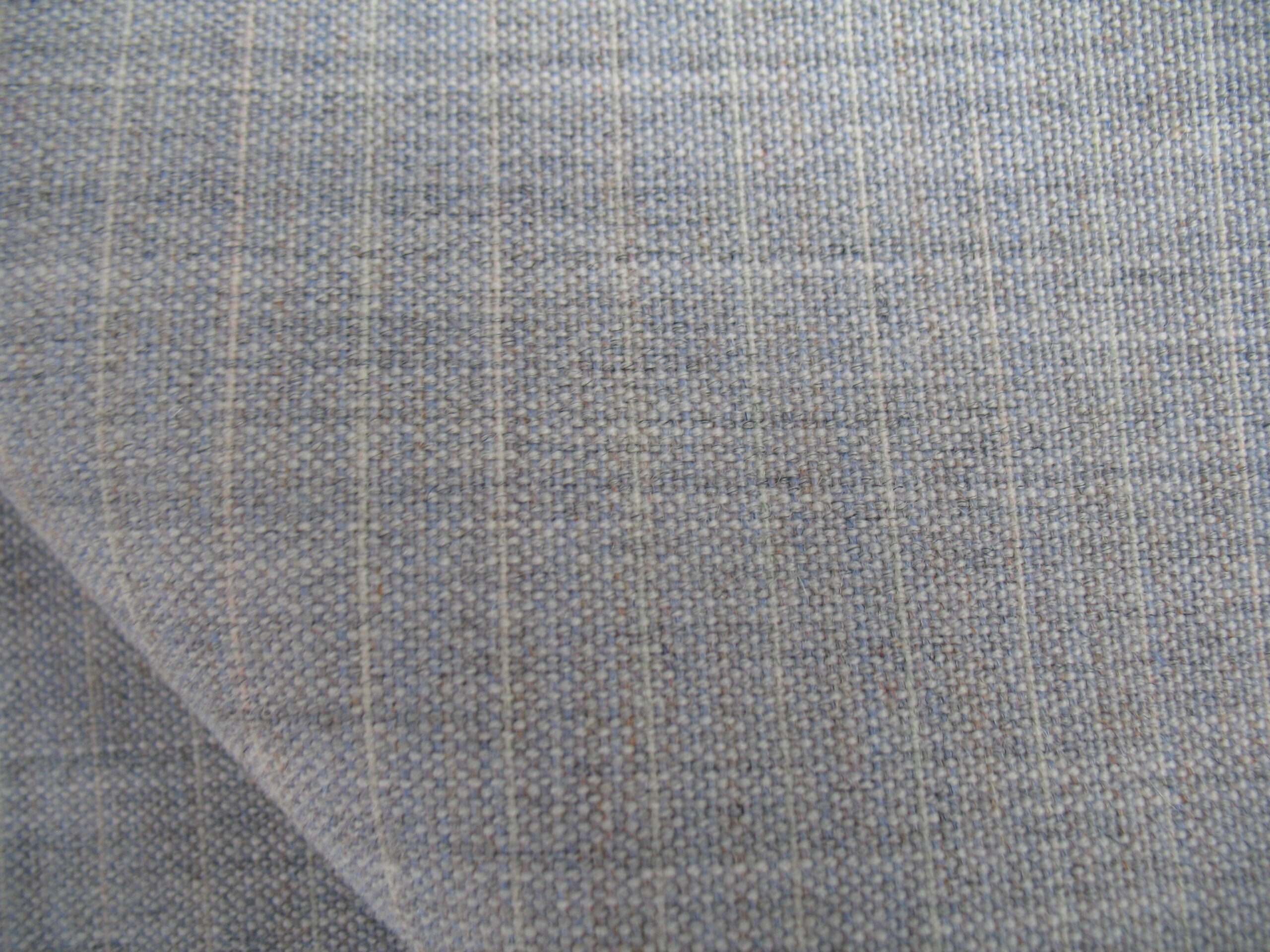 Kvadrat Recheck 625 lavender blue light grey cream check