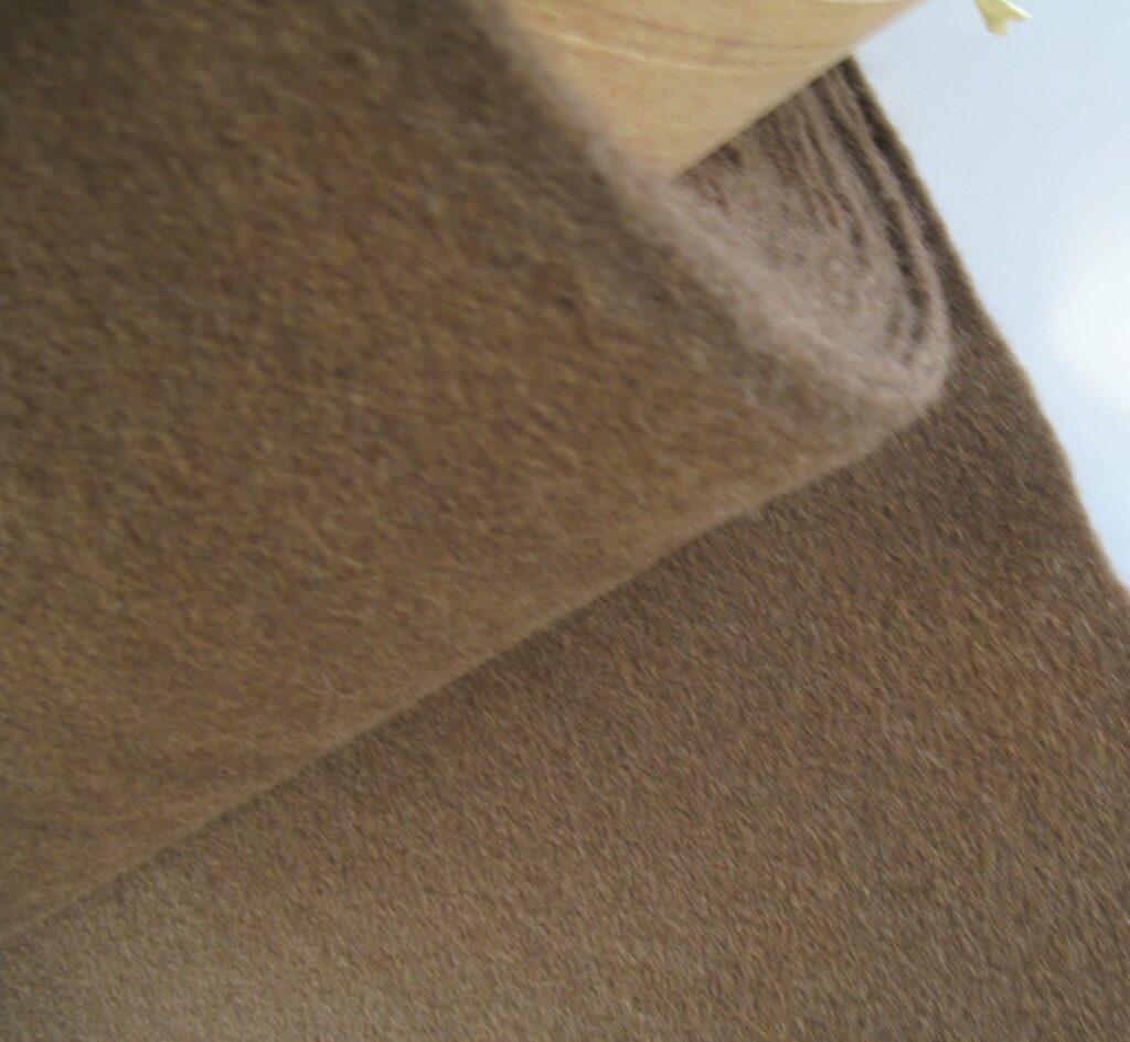 Gabriel Europost 61020 light brown felt upholstery fabric