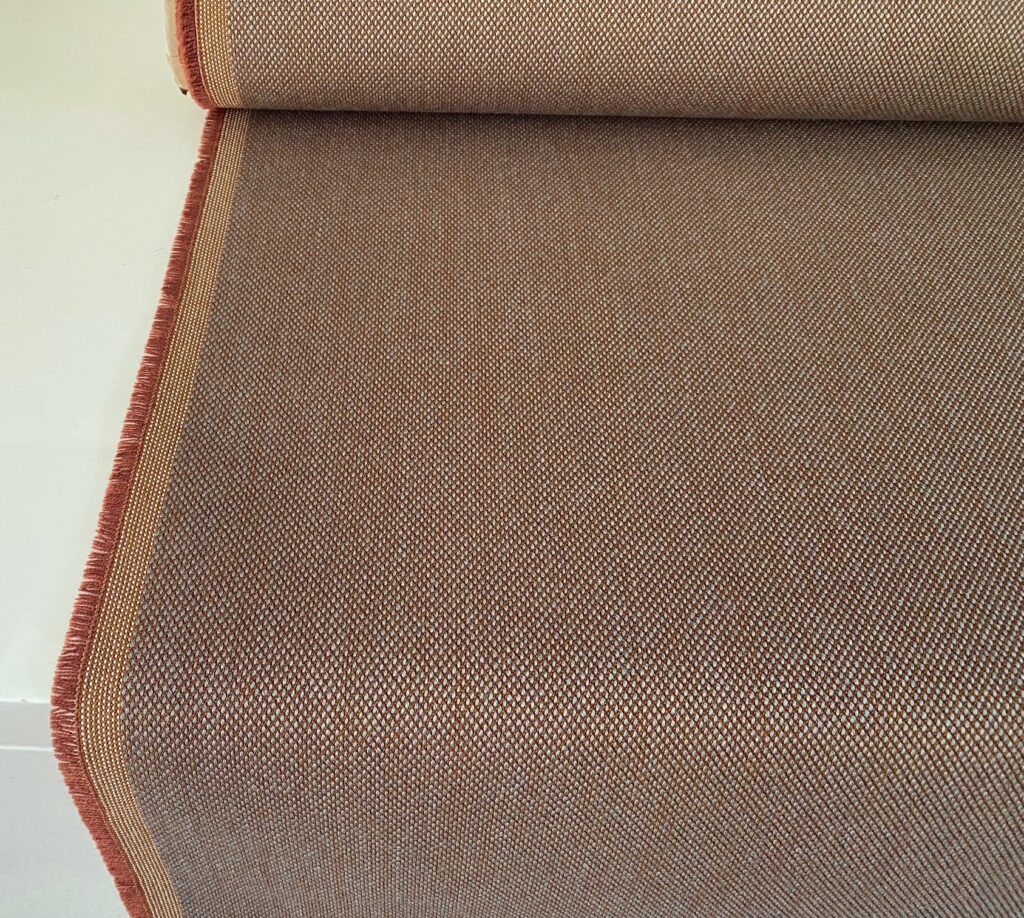 Kvadrat Steelcut Trio 3 476 grey, camel, rust brown