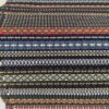 Maharam Point 003 Slate and Khaki – black with coloured accents