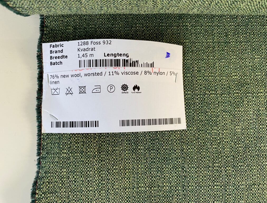 Kvadrat Foss 932 shades of green