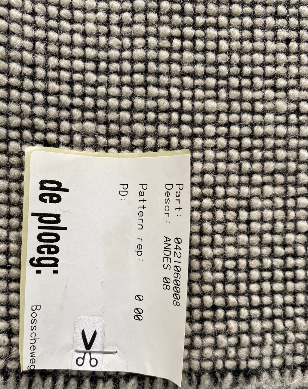 De Ploeg Andes 08 cream white black
