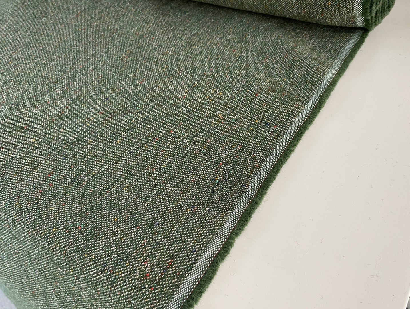 Danish Art Weaving Breeze tweed green