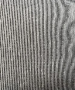 Kinnasand Cord curtain fabric, light grey and black