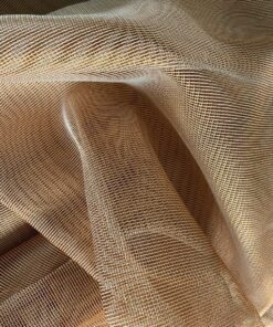 Kvadrat Zulu 2 602 window-dressing fabric apricot orange grey