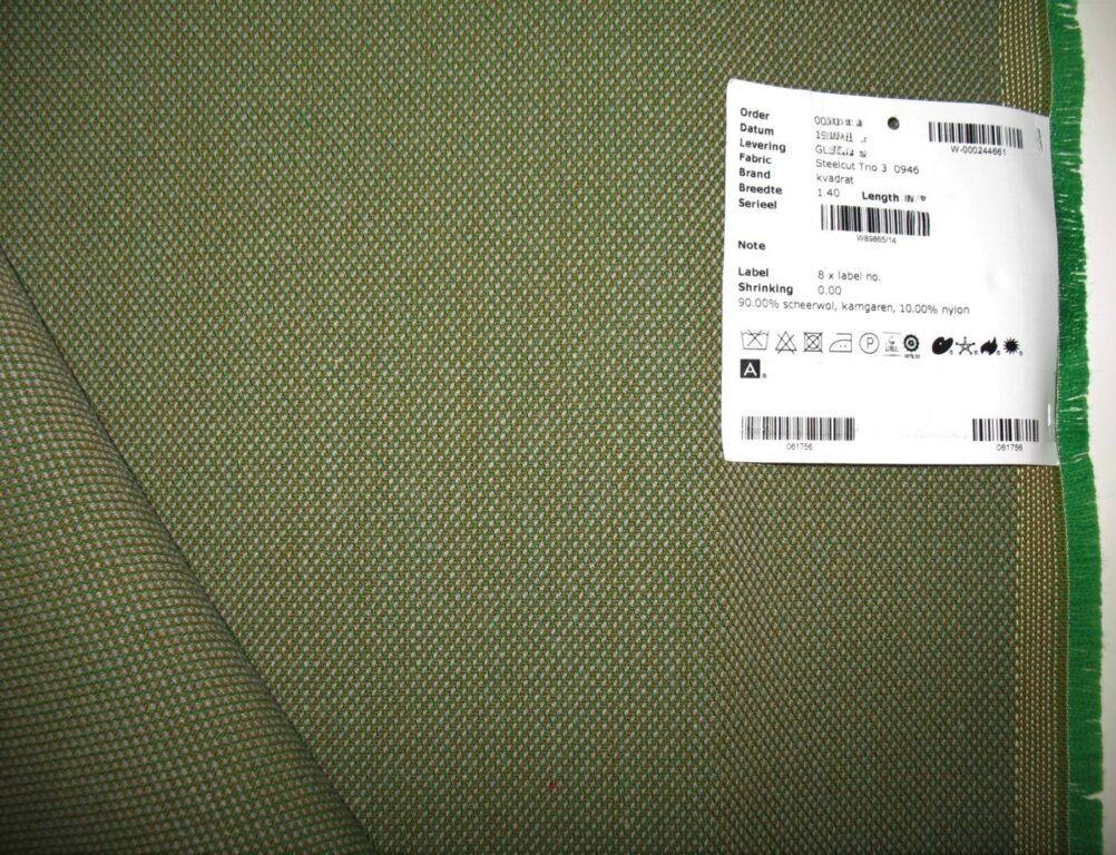 Kvadrat Steelcut Trio 3 946 green grey camel