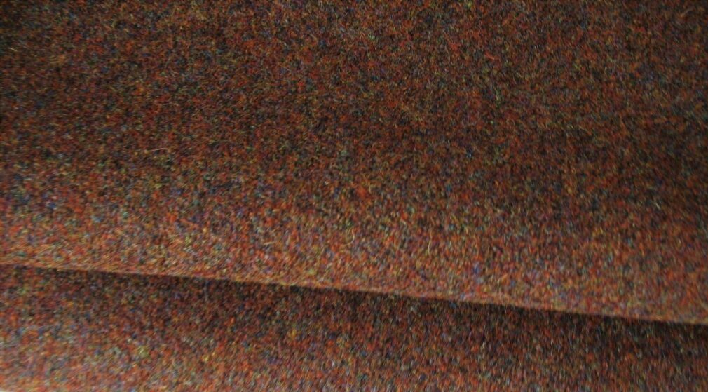 Kvadrat Flora 2 577 rust-brown orange green blue ochre-yellow