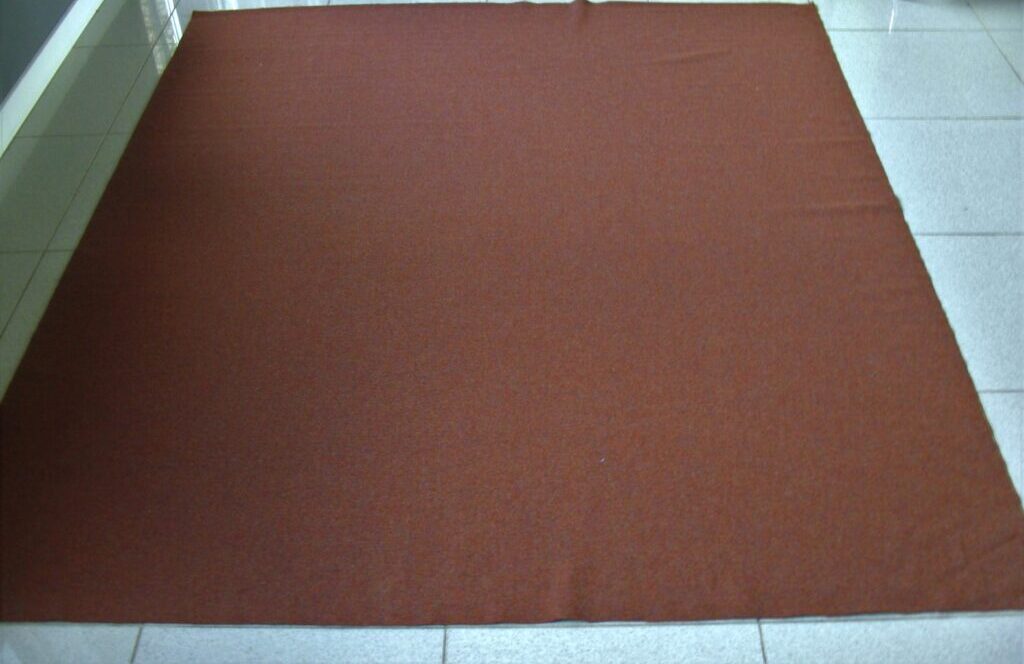 Kvadrat Flora 2 577 rust-brown orange green blue ochre-yellow coupon A