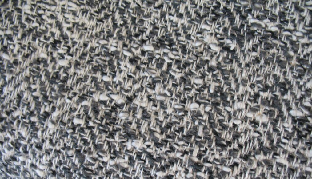 Cream grey bouclé upholstery fabric