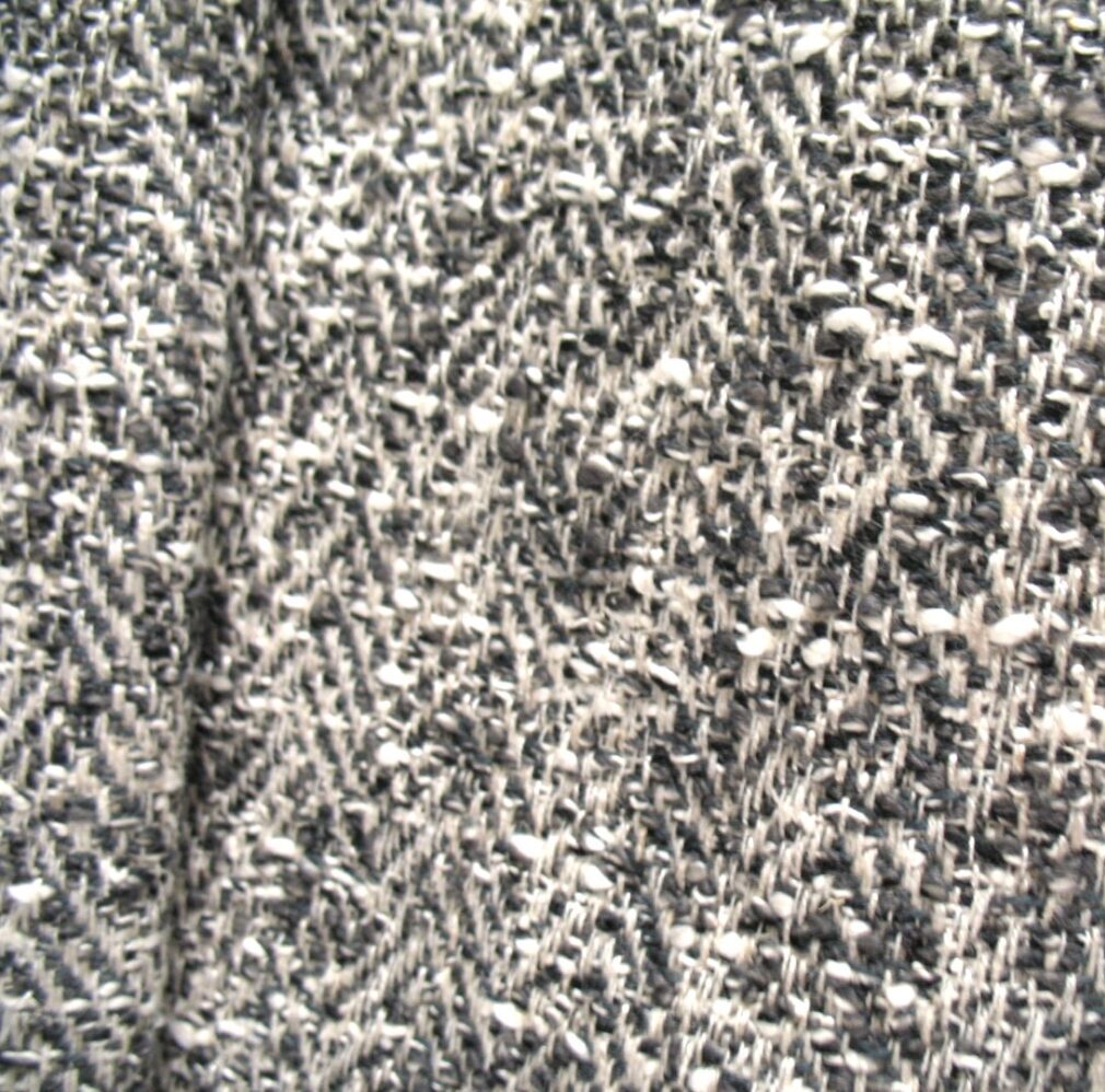 Cream grey bouclé upholstery fabric