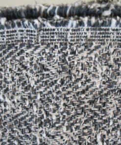 Cream grey bouclé upholstery fabric