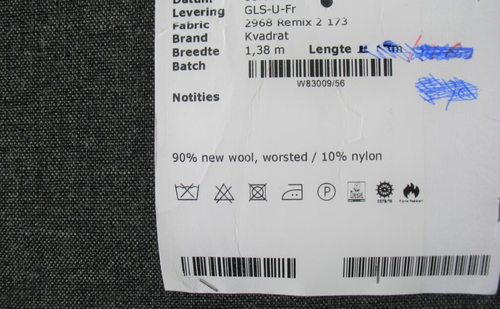Kvadrat Remix 3 173 grey black