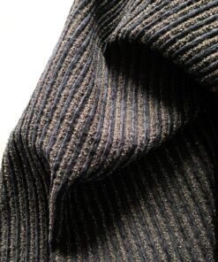 Torri Lana Laiar blue brown ribbed