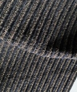 Torri Lana Laiar blue brown ribbed