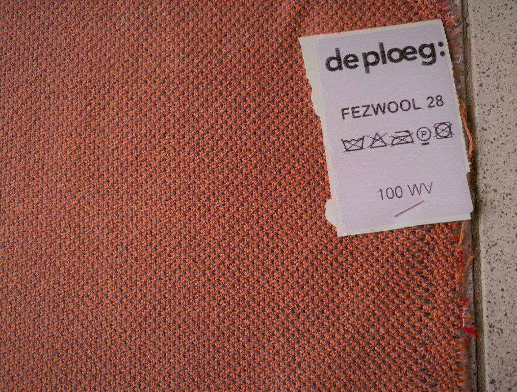 De Ploeg Fezwool 28 orange-pink grey