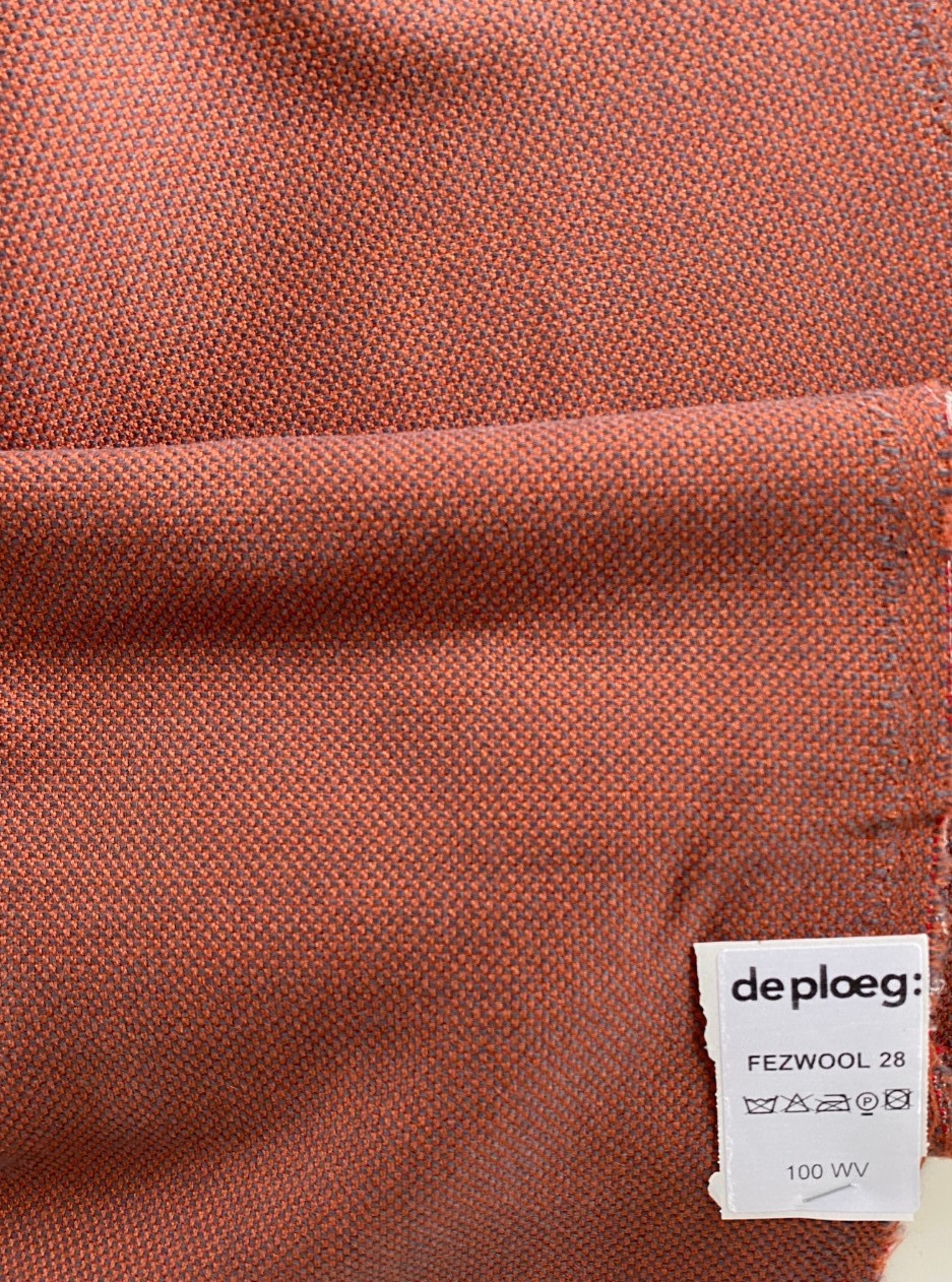 De Ploeg Fezwool 28 orange-pink grey