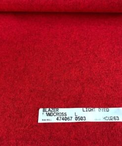 Camira Blazer CUZ63 Handcross red grey