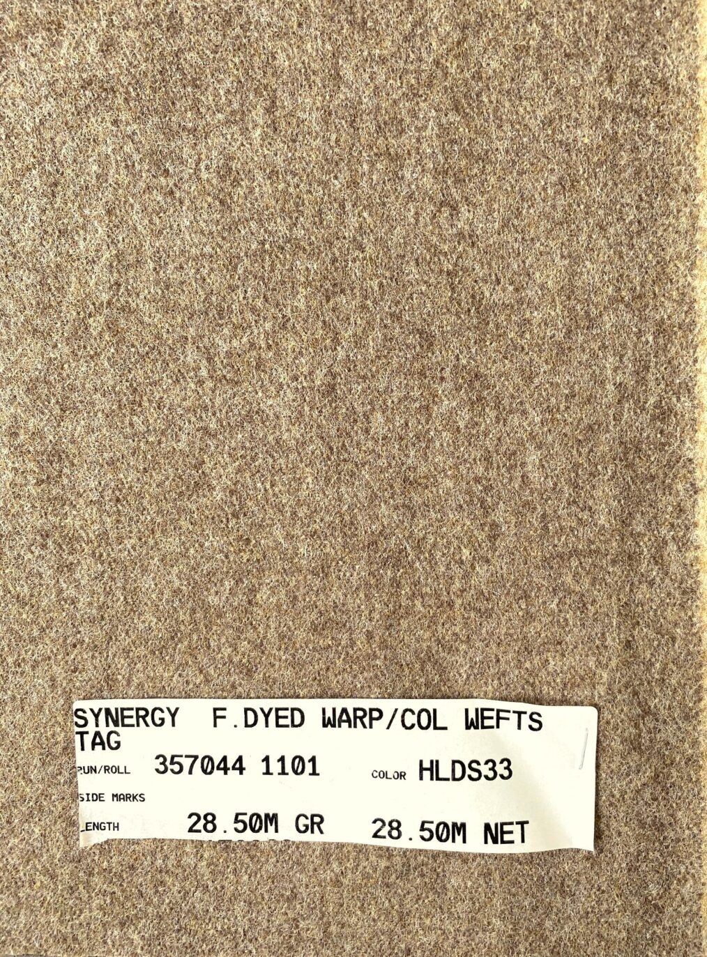 Camira Synergy LDS33 Tag light brown and beige mottled