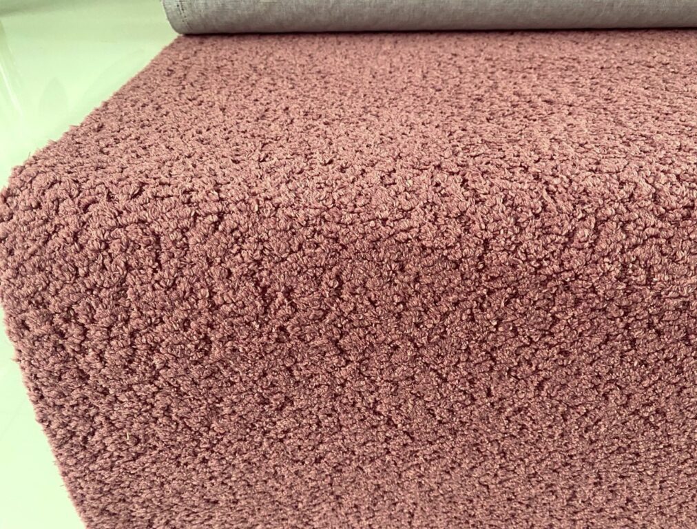 Switch Teddy bouclé, old pink melange