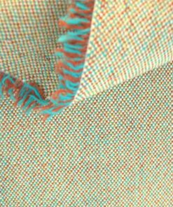 Kvadrat Atlas 911 yellow, turquoise, brown
