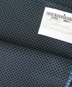 Maharam Tracery 004 Indigo, blue, black, grey