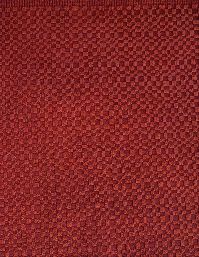 Kvadrat Sahco Jade 10 shades of red