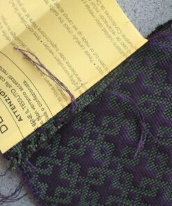 Dedar Milano Jim 3 purple and green pattern
