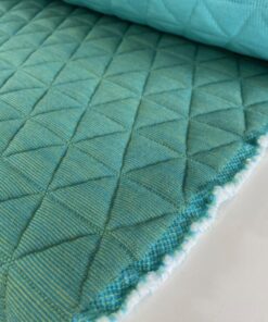 Kvadrat Febrik Triangle 0932 Oasis turquoise yellow