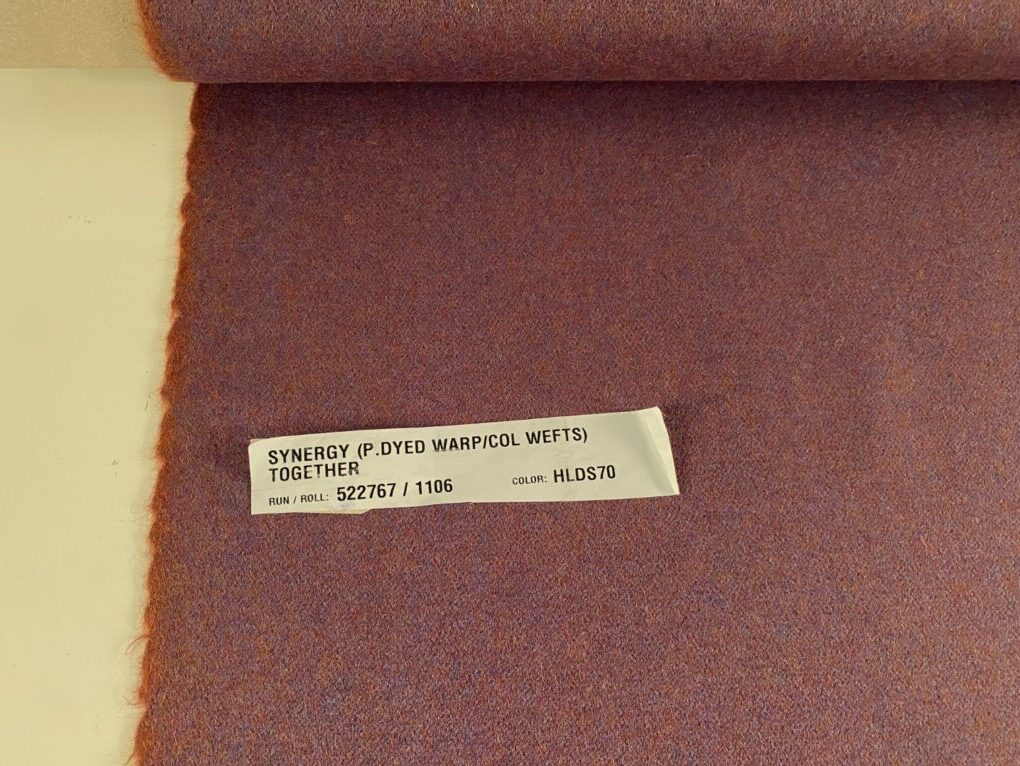 Camira Synergy LDS70 Together lilac purple rust brown