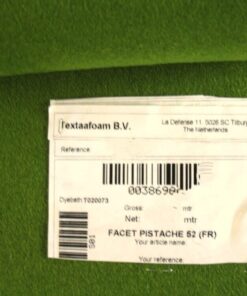 Textaafoam Facet 52 Pistachio green, mottled
