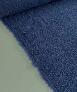 Lilac and blue bouclé upholstery fabric