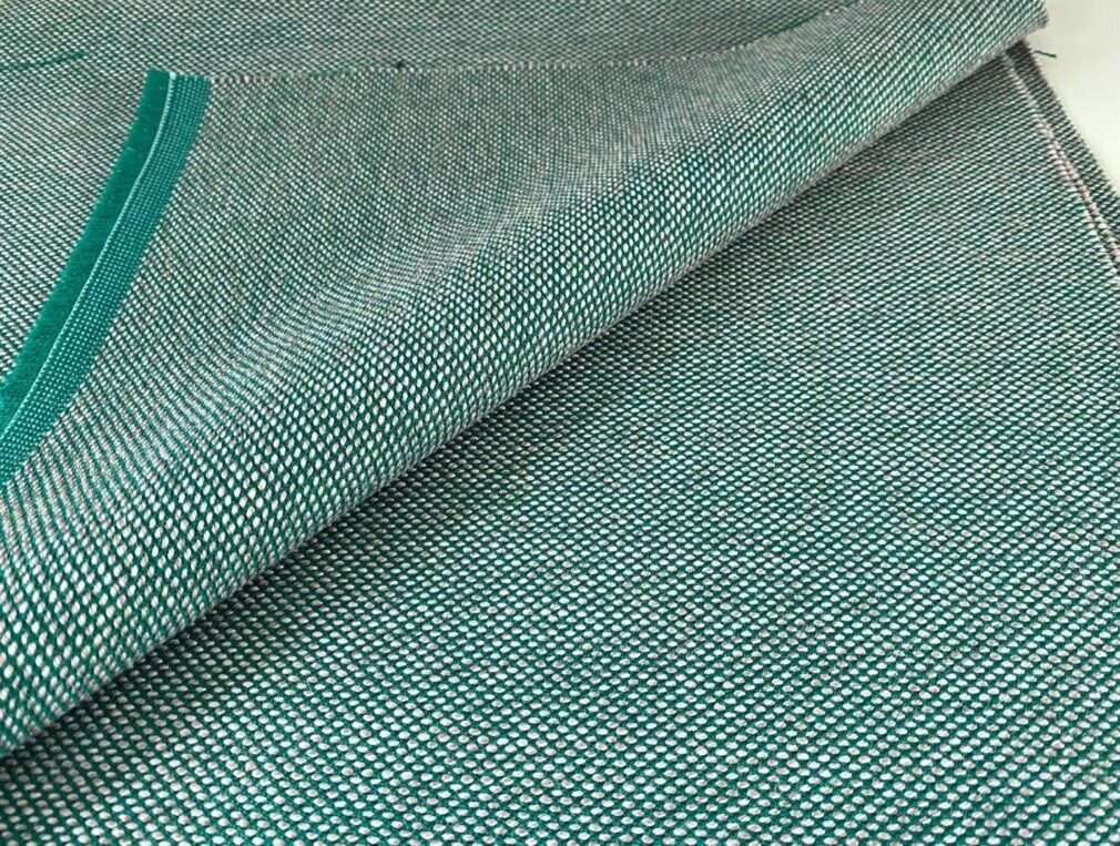 Kvadrat Steelcut Trio green, cream, light grey