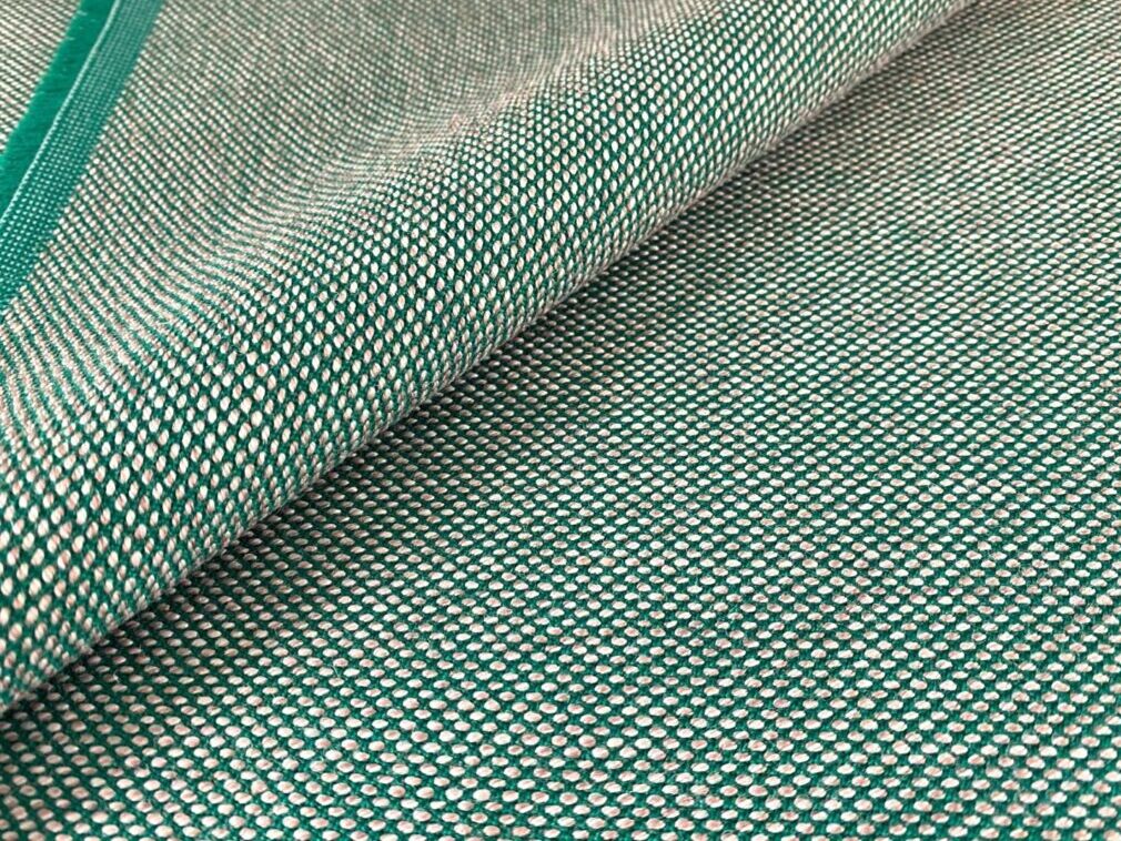 Kvadrat Steelcut Trio green, cream, light grey