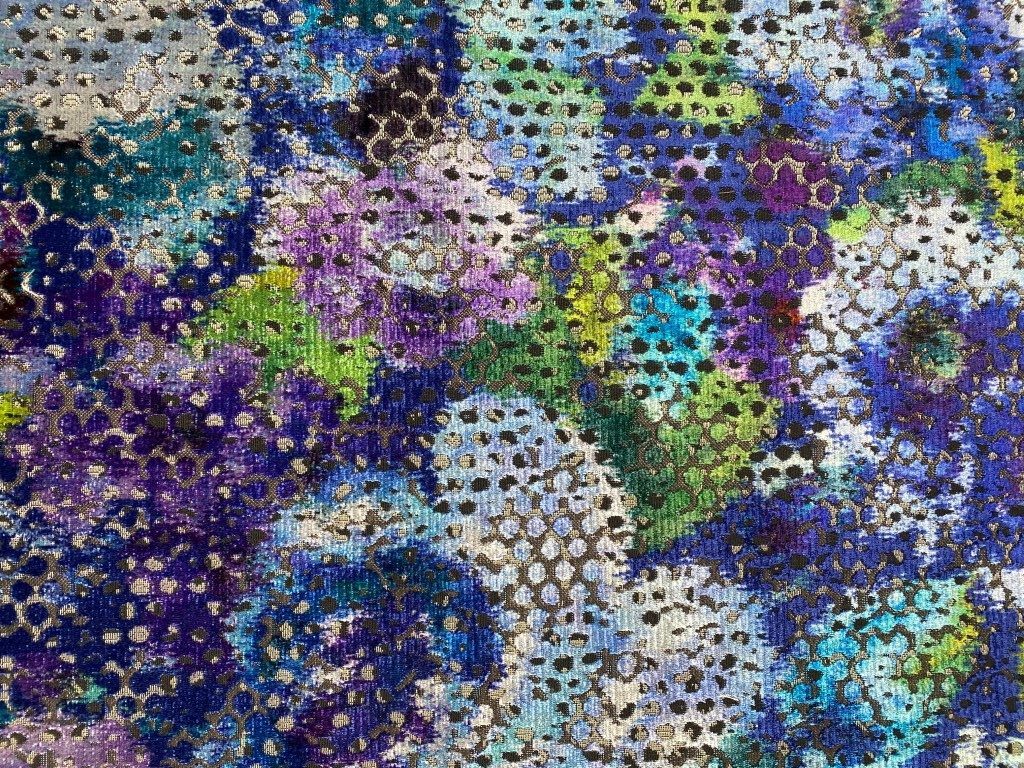 Designers Guild Mattiazzo Cobalt Blue blue-purple pattern