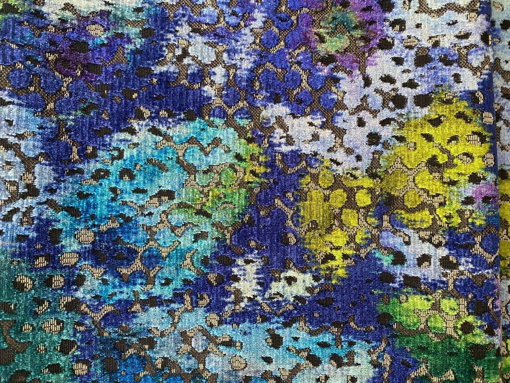 Designers Guild Mattiazzo Cobalt Blue blue-purple pattern
