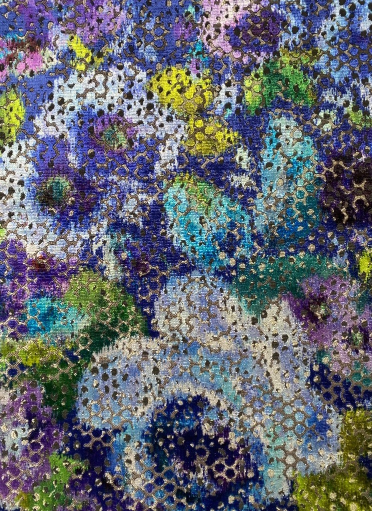 Designers Guild Mattiazzo Cobalt Blue blue-purple pattern