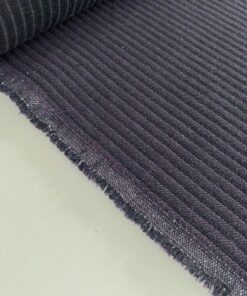 Torri Lana purple and black ribbed texture