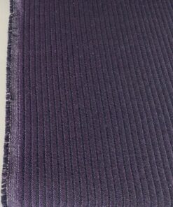 Torri Lana purple and black ribbed texture