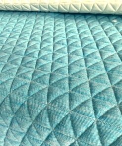 Kvadrat Febrik Triangle light green-blue cream-white