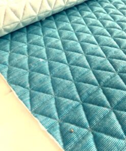 Kvadrat Febrik Triangle light blue cream white
