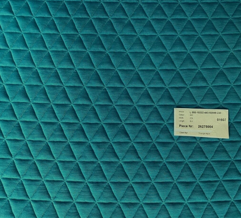 Kvadrat Febrik Triangle 443 Aqua blue