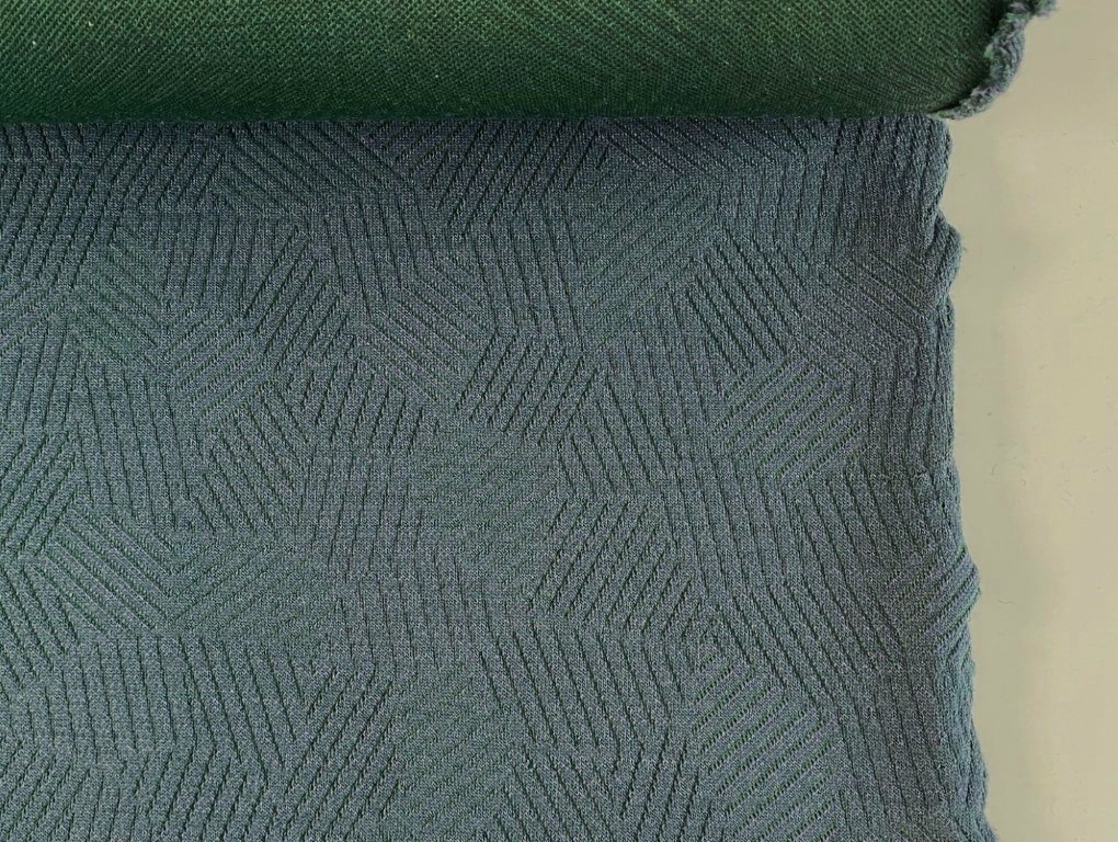 Kvadrat Febrik Razzle Dazzle blue green