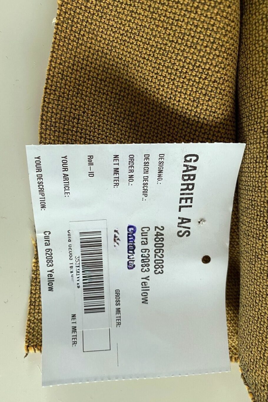 Gabriel Cura 62083 Yellow, yellow-brown-grey