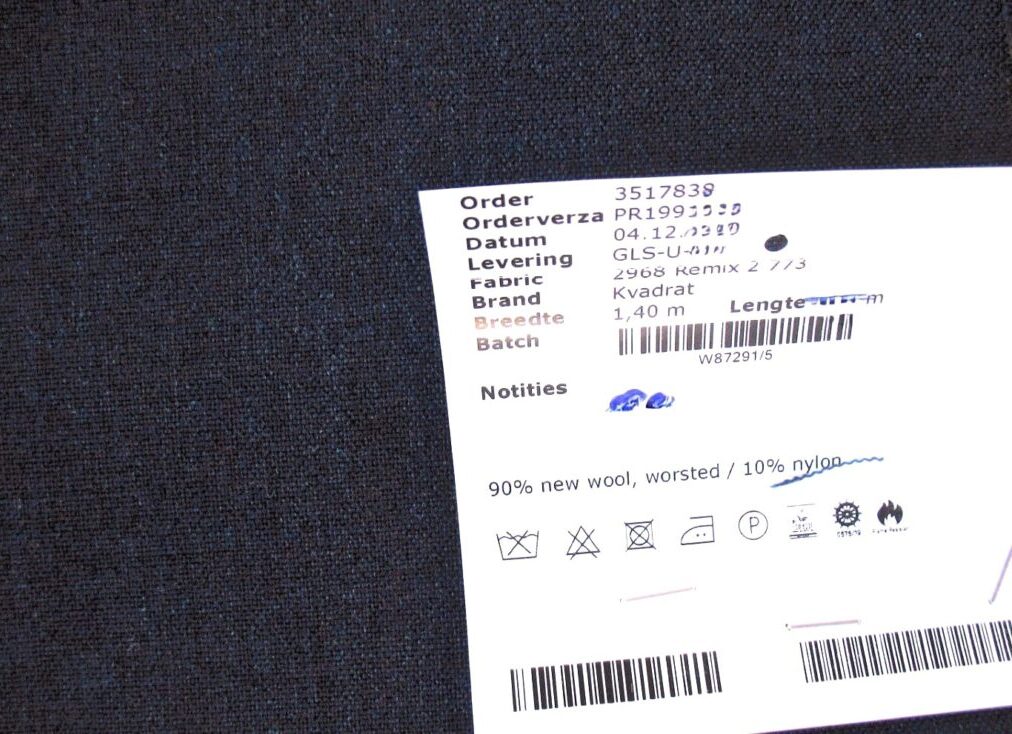 Kvadrat Remix 3 773 blue orange